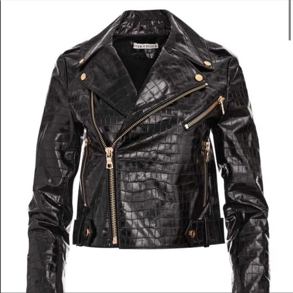✨😎 Cody Croc Leather Jacket 😎✨